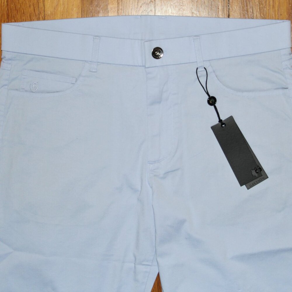 Greyson Amagansett 5 Pocket Golf Trousers Mens 38 Ash - Picture 4 of 7